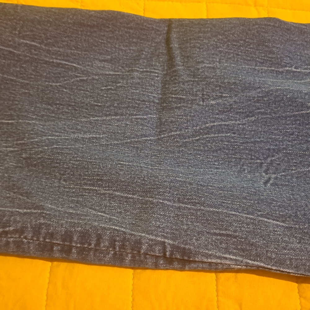 Denim capri